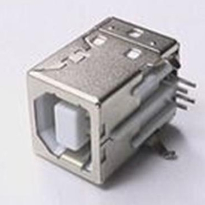 東莞USB B 母白膠Dip