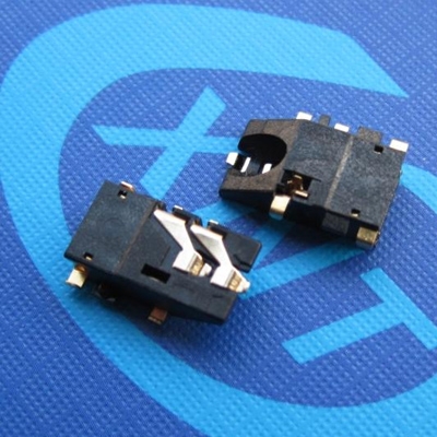 東莞耳機座3.5mm phone jack 沉板3.35mm DIP type 上斜口