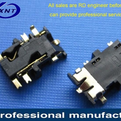 東莞耳機座3.5mm AUDIO JACK 6pin 沉板1.09mm SMT+DIP type