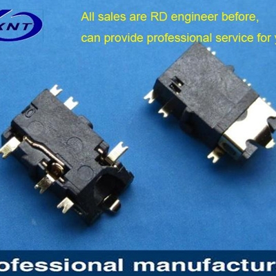 東莞耳機座3.5mm AUDIO JACK 沉板1.20mm SMTtype
