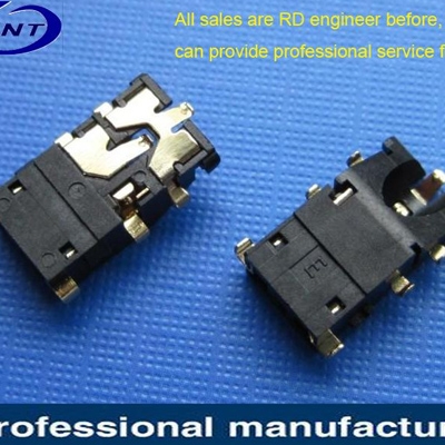 東莞耳機座3.5mm audio Phone jack 沉板2.50 DIP type