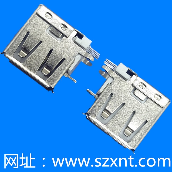 東莞USB 側(cè)插 白色膠芯