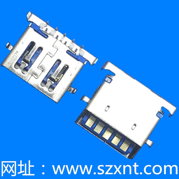 東莞USB 3.0 沉板2.84 斜口