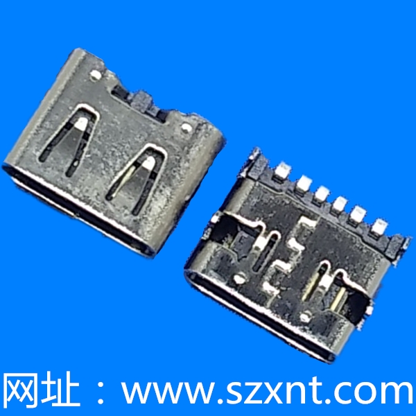 東莞TYPE C 6PIN 母座