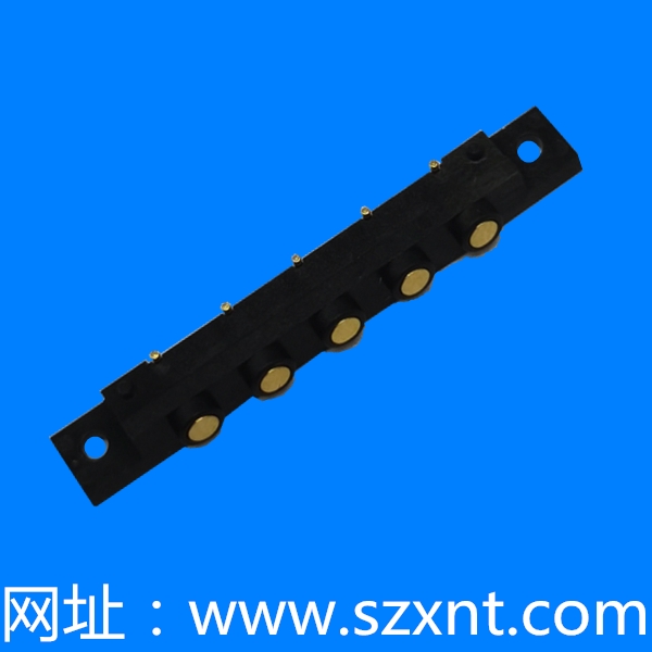 東莞XNT-2.5POGOPIN 5P母座 H3.15 XNT-PW81-0562BR